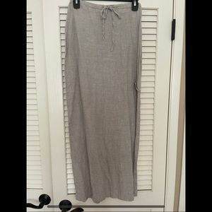 Vintage Linen Pencil Skirt Size 1/2 from Express